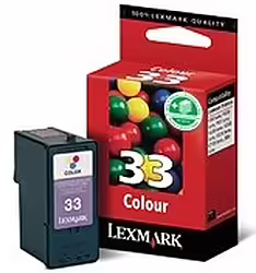 Tinta Lexmark 33 Tricolor (18CX033E) | 36,00 euros