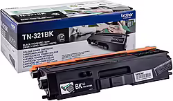 Toner Brother Laser Negro 2500 Páginas (TN-321BK) | TN321BK | 4977766734967 | 67,00 euros