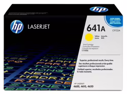 Toner HP LaserJet 641A Amarillo 8000 páginas (C9722A) | Hay 1 unidades en almacén