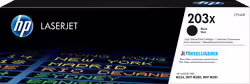 Toner Hp Laserjet Pro 203x Negro 3200 Páginas (CF540X) | 0190781107125 | 113,00 euros