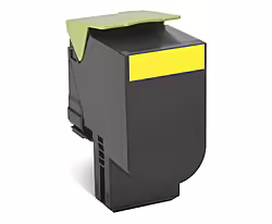 Toner Lexmark Laser 802sy Amarillo 2000 Pág (80C2SY0) | 0734646481311 | 99,00 euros