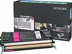 Toner Lexmark Laser Magenta 5000 Páginas (C5240MH) | 0734646396752 | 177,00 euros