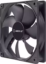 Ventilador 12x12 Unyka 25mm 4pin Pwm (51800) | 3,99 euros