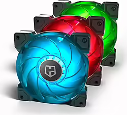 Ventilador Nox H-sync 3x120mm Led Negro (NXHUMMERHSYNC) | 8436532168338 | 24,99 euros