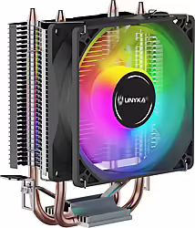 Ventilador Unyka Unycool H20 Argb 90mm Gris (UK322101) | 11,99 euros