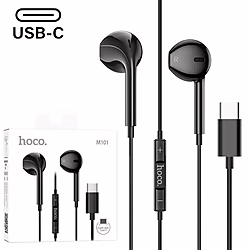 Hoco M101 Auricular Usb-c Con Micrófono Negro | 4010102475 | 6931474782359 | 9,70 euros