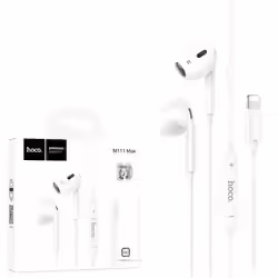 Hoco M111 Auricular Lightning Para Iphone Blanco | 4010102283 | 6942007606646 | 12,00 euros
