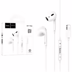 Hoco M111 Max Auricular Lightning Para Iphone Blanco | 4010102287 | 6942007606684 | 12,00 euros