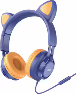 Hoco W36 Auricular Con Micro Cat Ear Azul | 4010102072 | 6931474770400 | 18,00 euros