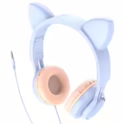 Hoco W36 Auricular Con Micro Cat Ear Dream Blue | 4010102086 | 6931474770417 | 18,00 euros
