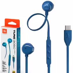 Jbl Tune 305c Auricular Usb-c Con Micrófono Azul | 4010102387 | 1200130013911 | 22,00 euros