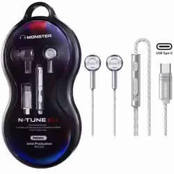 Remax For Monster Rm-598a Metal Auricular Usb-c Silver | 4010102358 | 6954851224525 | 12,00 euros