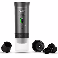 Sogo Cafetera Portátil Recargable Para Cápsulas Y C | CAF-SS-5622 | 8425490139955