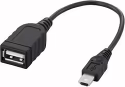 Adaptador 3go Mini Usb Macho A Usb Hembra Negro Ausb-miniusb | 8436531554262 | 1,64 euros