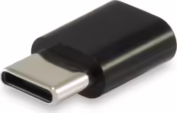 Adaptador Equip Usb-c Macho A Micro Usb Hembra Negro 133472 | 4015867203941 | 2,42 euros