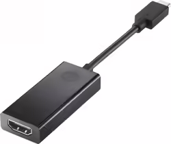 Adaptador Hp Usb Tipo-c Macho A Hdmi 2.0 Hembra Negro 1wc36aa | 0190781926740 | 33,27 euros