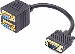 Adaptador Vga M A 2 Vga H 0.15m Neklan 2060564 | 8716309081801 | 5,99 euros