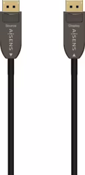 Aisens A155-0608 Cable Displayport 20 M Negro / 134736 - AISENS en Canarias