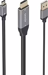 Aisens Cable Conversor Aluminio Hdmi V2.0 A Usb-c 4k©60hz, H | A109-0871 | 8435739901564