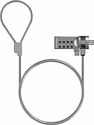 Aisens Cable De Seguridad Con Cerradura De Combinacion Para Orden | ASLK-D40N01-SL | 8436574707557