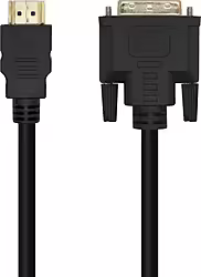 Aisens Cable Dvi A Hdmi, Dvi 18+1 M-hdmi A M, Negro, 3.0m | A117-0451 | 8436574705034
