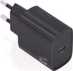 Aisens Cargador Gan 30w, 1xusb-c Pd3.0, Negro | A110-0951 | 8435739903414 | 4,20 euros