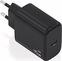 Aisens Cargador Gan 45w, 1xusb-c Pd3.0, Negro | A110-0970 | 8435739903902 | 7,99 euros
