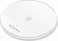 Aisens Cargador Inalambrico Usb-c 15w Para Movil, Blanco | ASCH-15W1WC057-W | 8435739903445