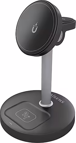 Aisens Cargador Inalambrico Usb-c 4 En 1 De 15w Para Movil, Apple | ASCH-15W3WC066-BK