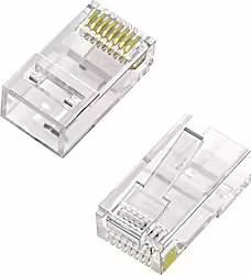Aisens Conector Rj45 8 Hilos Cat.6 Awg24 (50 UDS) | A139-0656 | 8436574707731 | 3,99 euros