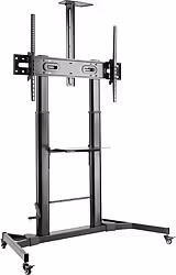 Aisens Soporte De Suelo Eco Con Ruedas Y Manivela, Bandeja Para D | FT100TE-171 | 8436574708691