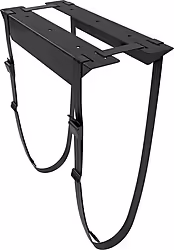 Aisens Soporte Para Cpu Debajo De Escritorio Con Correa, Negro | MPC07-209 | 8436574709384