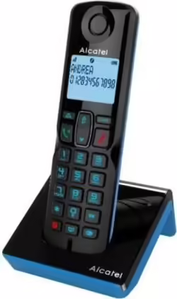 Alcatel S280 SOLO BLUE Teléfono DECT Identificador de llama | ATL1425383 | 3700601425383 | Hay 12 unidades en almacén