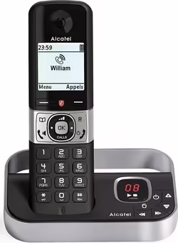 Alcatel Telefono Dec F890 Voice Negro Con Contestador | ATL1422856 | 3700601422856