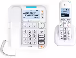 Alcatel Telefono Dec Xl785 Combo White | ATL1423303 | 3700601423303
