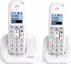 Alcatel Telefono Dec Xl785 Duo  White | ATL1423266 | 3700601423266