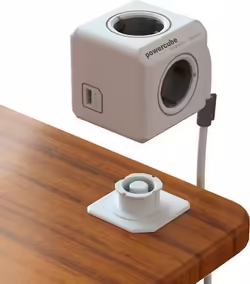 Allocacoc Powercube Extended Usb 2.0 Interior Gris | 1402GY/DEEUPC | 8718444082194