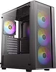 Antec Ax65 Argb Midi Tower Negro | 0-761345-10206-3 | 761345102063 | 56,49 euros