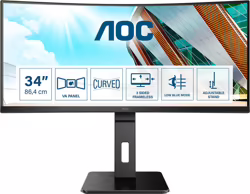 Aoc P2 Cu34p2a Led Display 86,4 Cm (34``) 3440 x 1440 Pixeles Qua | 4038986118224
