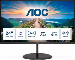 Aoc V4 Q24v4ea Monitor 23.8p 2k Ultra Hd Negro | 4038986149877