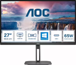 Aoc V5 Q27v5n 68,6 Cm (27``) 2560 x 1440 Pixeles Quad HD LED Negr | Q27V5N/BK | 4038986180412