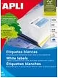 Apli 01270 Etiquetas Adhesivas 70 X 25.4mm A4 Blanco | 8410782012702 | 19,49 euros