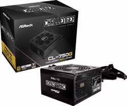 Asrock Challenger CL-750G unidad de fuente de alimentación  | 90-UXC075-GNEAAA | Hay 4 unidades en almacén