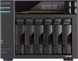 Asustor Lockerstor 6 Gen3 (AS6806T) NAS Escritorio AMD Ryzen V3C1 | 4710474831562 | 1.547,00 euros