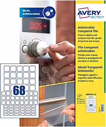 Avery Am00sa4 Etiqueta Autoadhesiva Plaza Permanente Transparente | 5014702142895 | 17,96 euros