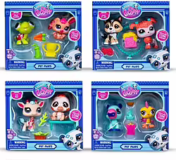 Bandai Littlest Pet Shop   Pack De 2 Mascotas | 3701405819156 | 8,49 euros
