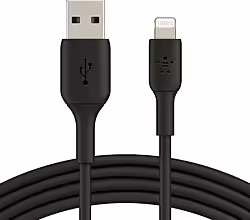 Belkin Cable De Conector Lightning Usb A 2.0 1 M Negro | CAA001BT1MBK | 0745883788644