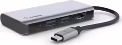 Belkin Usb 3.2 Gen 1 (3.1 Gen 1) Type-C 5000 Mbit/s Plata | AVC006BTSGY | 0745883819805