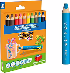 Bic 515276 Lápiz De Color Colores Surtidos 10 Pieza(s) | 3086123728370 | 22,00 euros