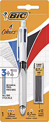 Bic 942103 Bolígrafo Negro, Azul, Rojo, Plata Bolíg | 3086123449541 | 6,04 euros